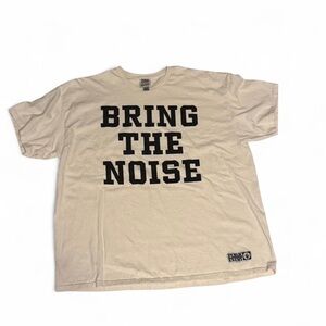 Bring The Noise Public Enemy T-Shirt with Bold Black Text